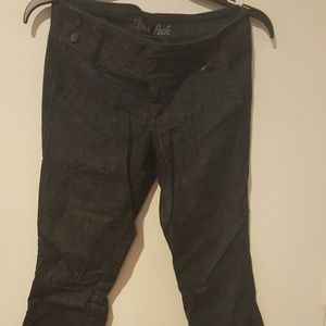 Dark blue jeans